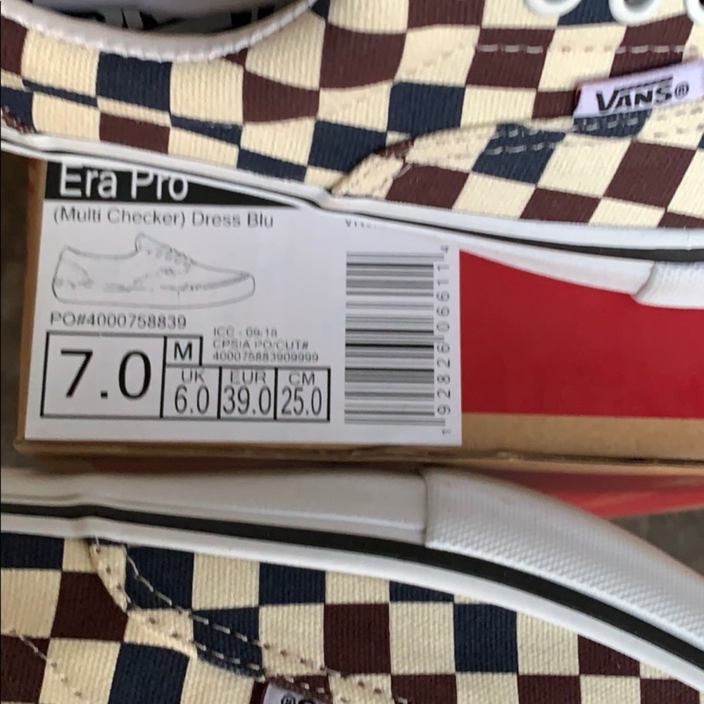 VANS ERA PRO MULTI CHECKER DRESS BLUE WMNS - Picture 11 of 16